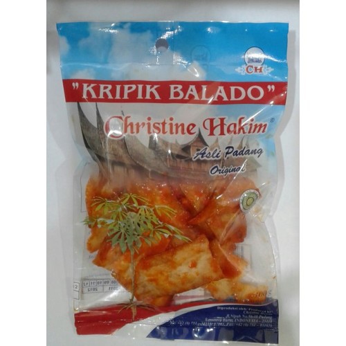 

Keripik Balado 100 gram Christine Hakim