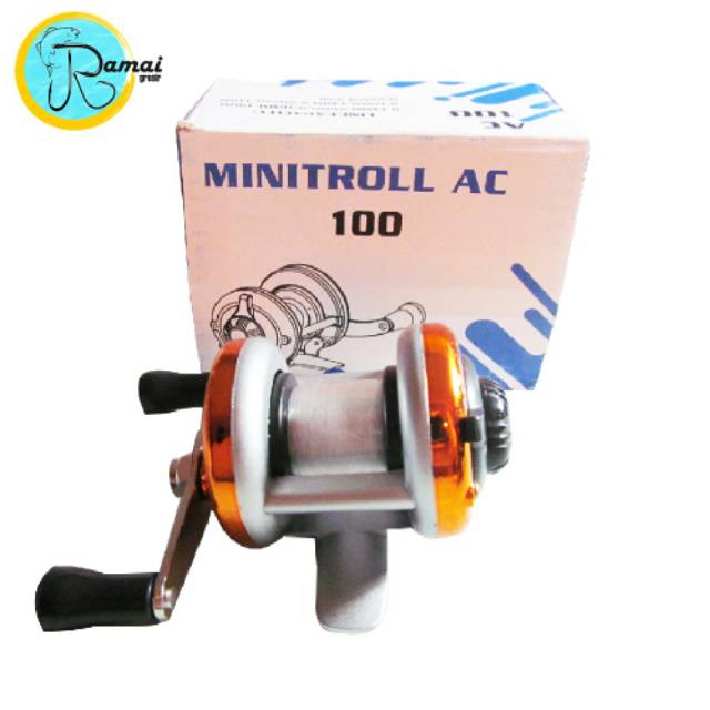 Fishing Reel Casting Minitroll AC100