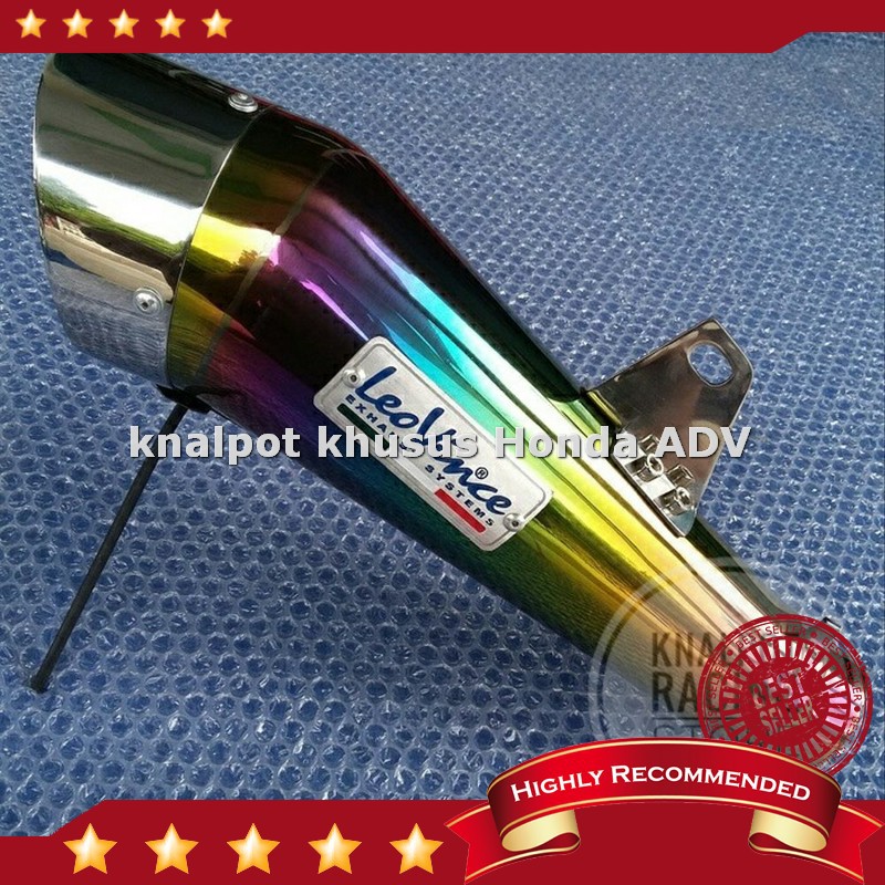 Harga Knalpot racing LEOVINCE PELANGI adv 150