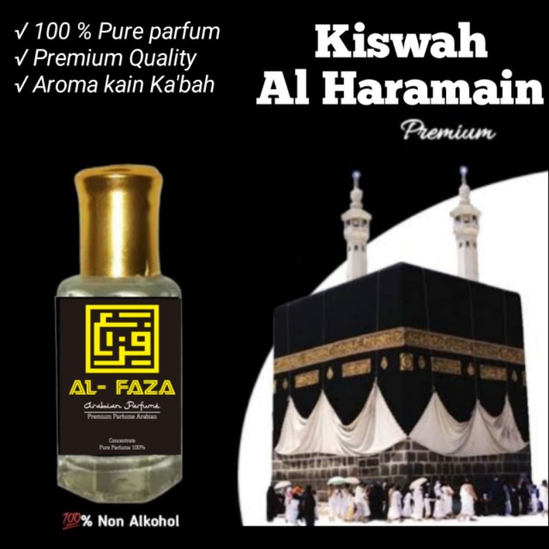 PARFUM KISWAH AL HARAMAIN WANGI KAIN KA'BAH MURNI CONSENTRAT
