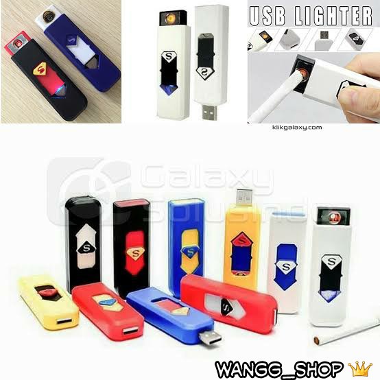 KOREK API USB LISTRIK / RECHARGEABLE LIGHTER USB