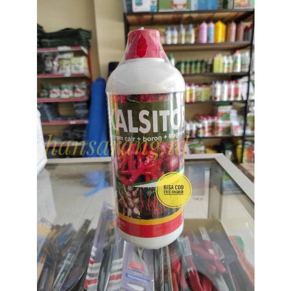 Kalsitor Pupuk Anti Layu Rontok Kalsium Cair Plus Boron Magnesium 1 liter