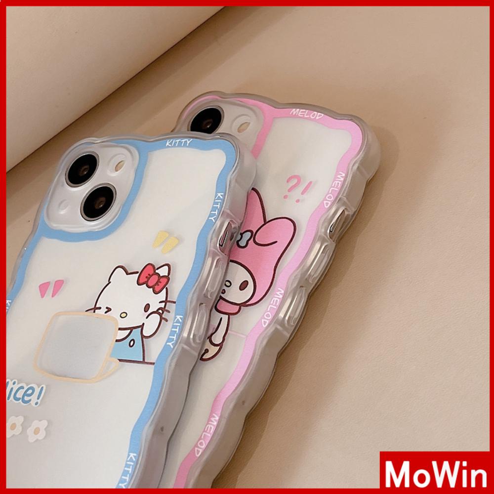 iPhone Case Silicone Soft Case Clear Case Wave Airbag Shockproof Camera Cover Protection Cartoon Cute Compatible For iPhone 11 iPhone 13 Pro Max iPhone 12 Pro Max iPhone 7 Plus xr