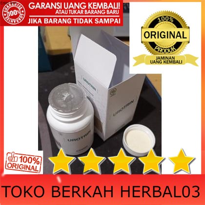 100% ASLI Best Urotrin Asli Obat Herbal Pria Dewasa Pembesar Penis Tahan Lama Bpom .: