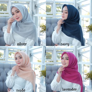  Jilbab  Bella Square Kerudung Segiempat Part 1 Shopee 