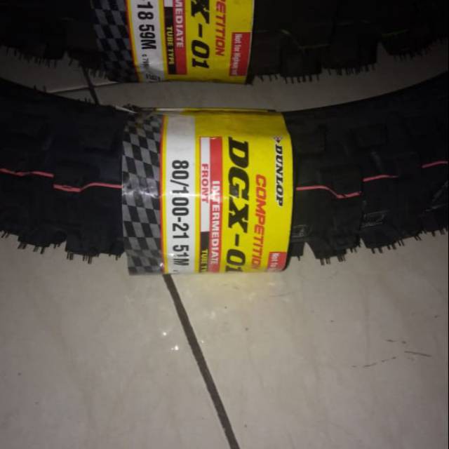 BAN LUAR DUNLOP DGX 01 UKURAN 18-21