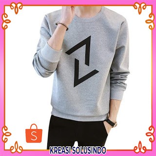 KAOS LENGAN PANJANG PRIA ST.EDZARD KAOS SWEATER CASUAL LENGAN PANJANG / PAKAIAN PRIA 3 WARNA
