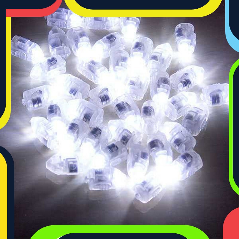 Bayar Ditempat WuFang Lampu Balon LED Multifungsi 50 PCS - XX50