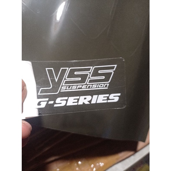 STICKER SHOCK YSS G-SERIES