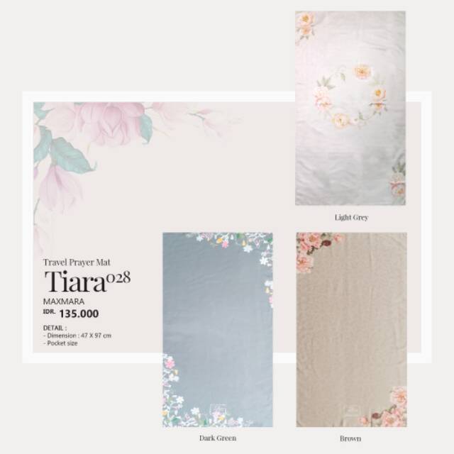 SAJADAH TATUIS TIARA 028