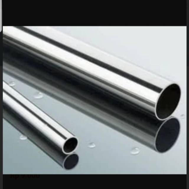 Toko Grosir Pipa Bulat Stainless Steell 3/4" Merk Huben Panjang 3 Meter DQK9VgHXrpOrE