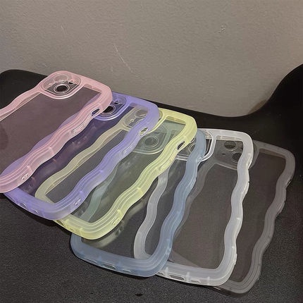 Soft Case TPU Transparan Shockproof Untuk Iphone 14 Pro Max 13 Pro Max 12 11 Pro Max X XR XS Max 7 8 Plus