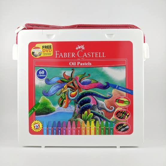 

Hadir Set 60 Warna Krayon Faber Castell Hexagonal Crayon Murah