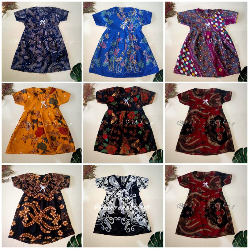 DRESS BATIK ANAK KHUSUS GROSIR