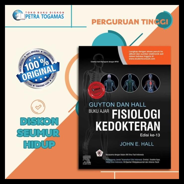 

TERBARUU!! READY BUKU AJAR FISIOLOGI KEDOKTERAN ED. 13 [HC] GUYTON & HALL TERBARU