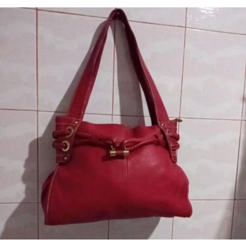 SALE Tas Preloved kulit asli merk Vera Pelle