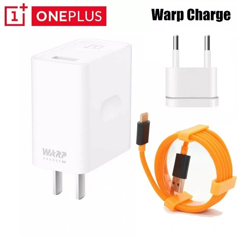 wireless charger Original OnePlus 7 pro Warp Charge Power Adapter Warp 30W EU Charger EU Charger