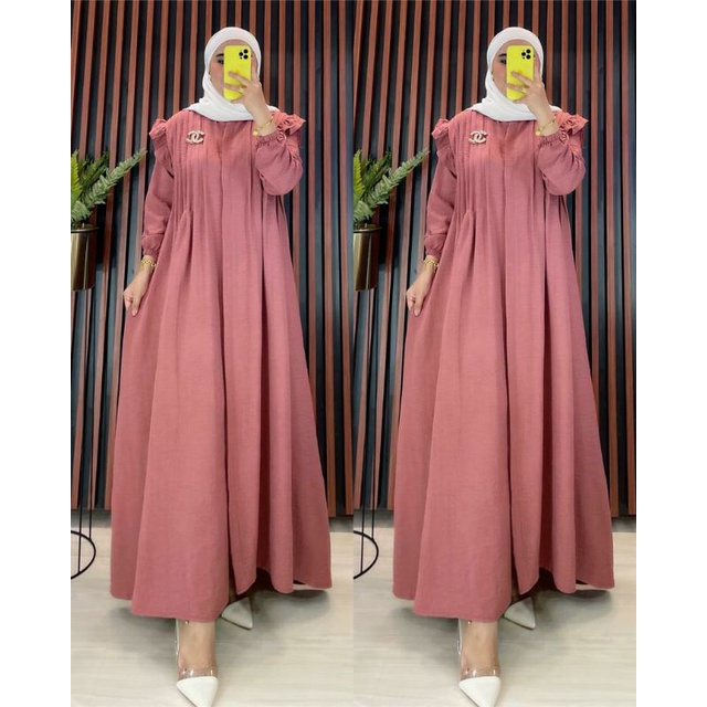 Fashion Muslim//Gamis Rifaya Dress//Gamis Pesta//by Aqila