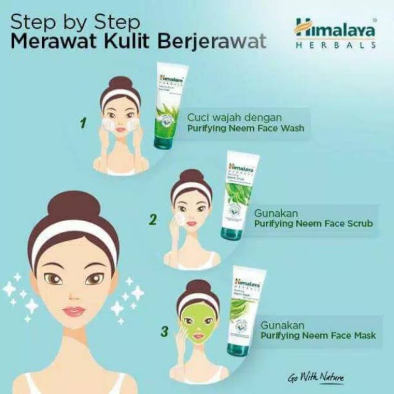 ❤️Miss Vinka❤️ BPOM ORI 100% Himalaya Purifying Neem Scrub/Scrub Wajah/Pembersih Wajah