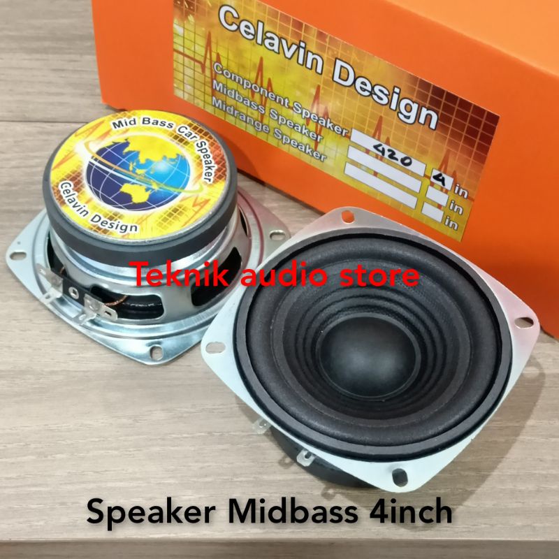 Speaker Midbass 4inch Celavin Design