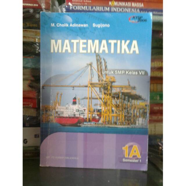 Matemarika SMP Kelas 1 ktsp 2006 Erlangga