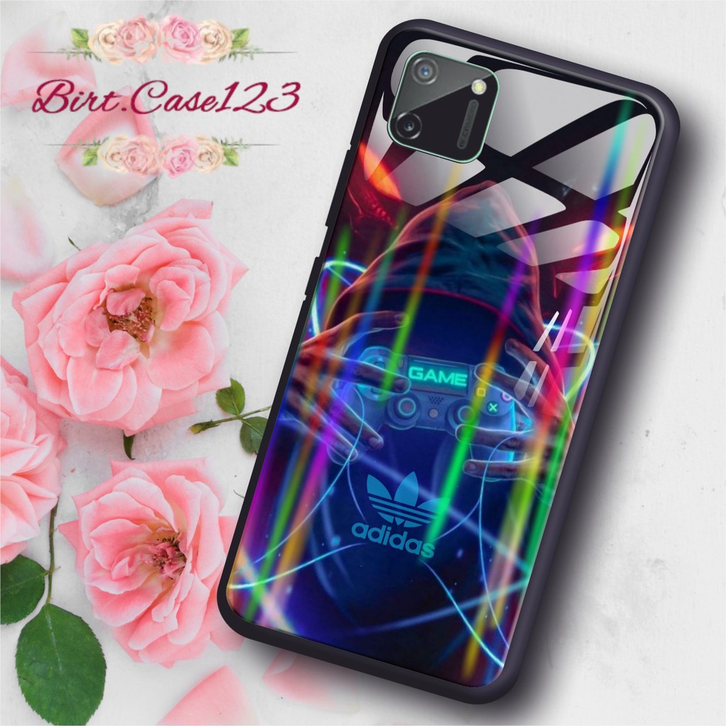 BC Case casing Gambar ADIDAS back case glass aurora vivo y91 y93 y95 y91c y71 y81 y12 y15 y17 ETC