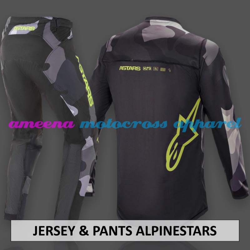 Jersey Custom Nama - Jerseyset Stelan - Jersey Celana Motocross - Jerseyset Stelan - Jersey Trail - Jersey Pants MX Adventure - Jersey Premium -AS001