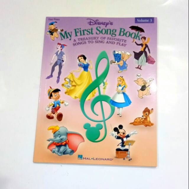 Volume 3 Disney My First Song Book Vol 3 buku musik piano vocal Disney terbitan Hal Leonard