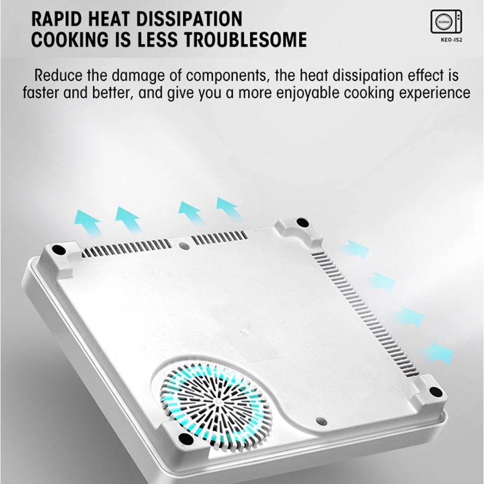 Konka KEO-IS2 Electric Magnetic Induction Coocker EMC Kompor Listrik
