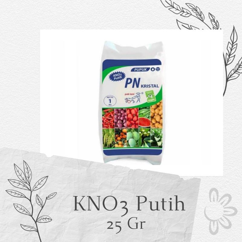 Pupuk PN Kristal Kno3 Putih Termurah