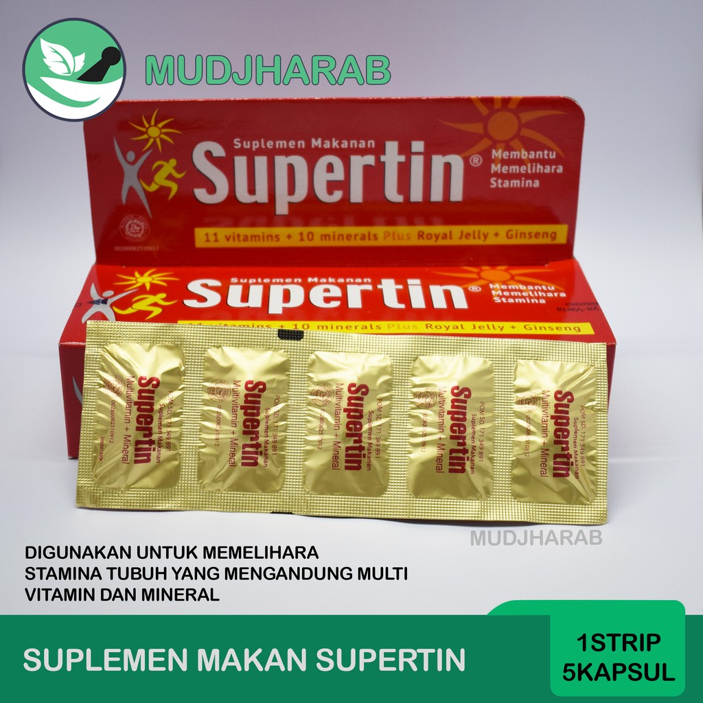 SUPERTIN MULTIVITAMIN 1 STRIP