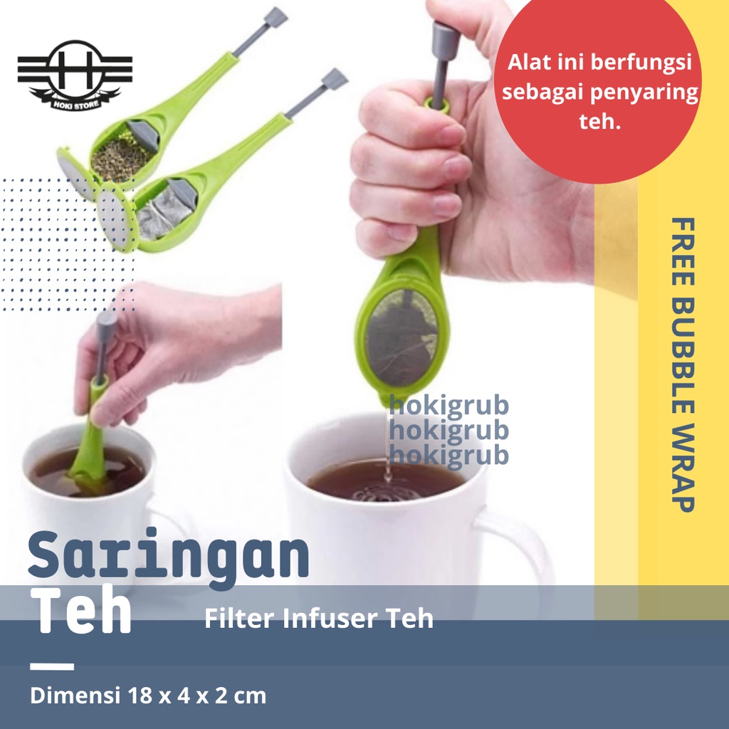 Saringan Teh Filter Infuser Teh Saringan Filter Teh Rempah Rempah
