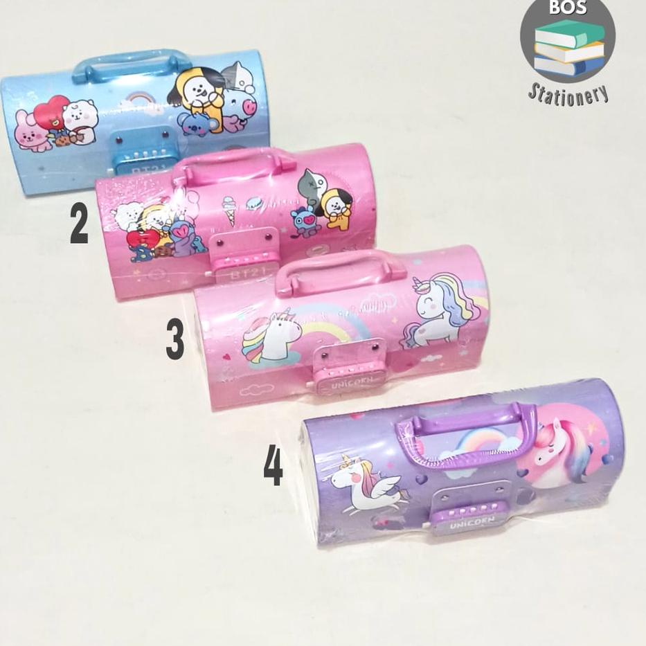 

Flash Sale BOS Kotak Pensil Karton+Kode Kunci/Tempat Pensil/Pencil Case e/Pin ..