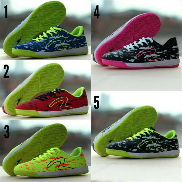 Sepatu Futsal Specs Swervo Dragon In Red Original 100% New Model 2016 - Sepatu Specs
