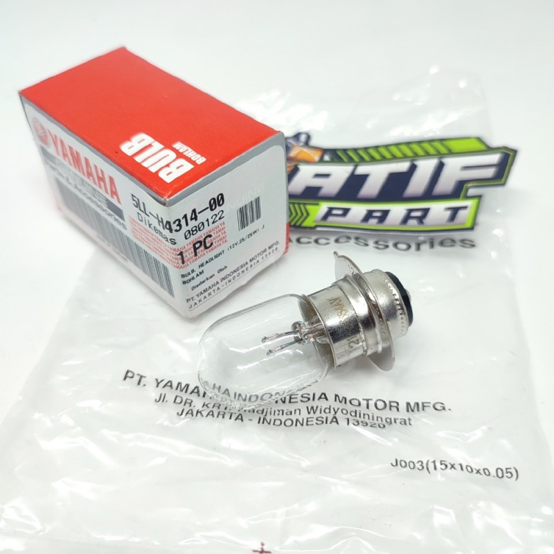 BOHLAM LAMPU DEPAN YAMAHA MIO SPORTY SMILE ORIGINAL ORI YAMAHA