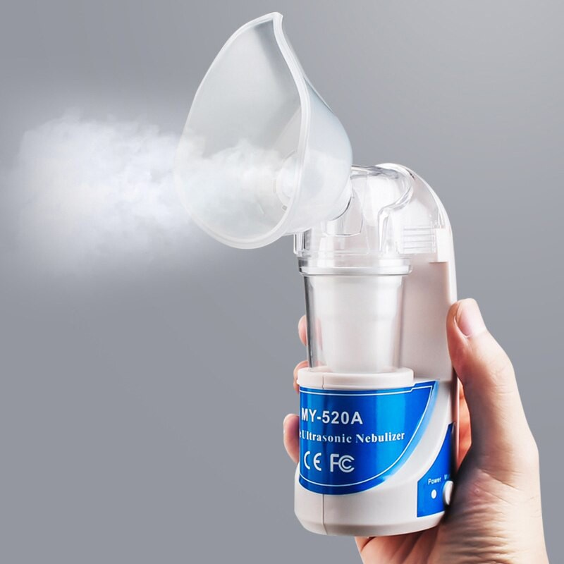 TaffOmicron Alat Uap Pernafasan Nebulizer Anak / Dewasa Portable Inhaler Asma Ultrasonic
