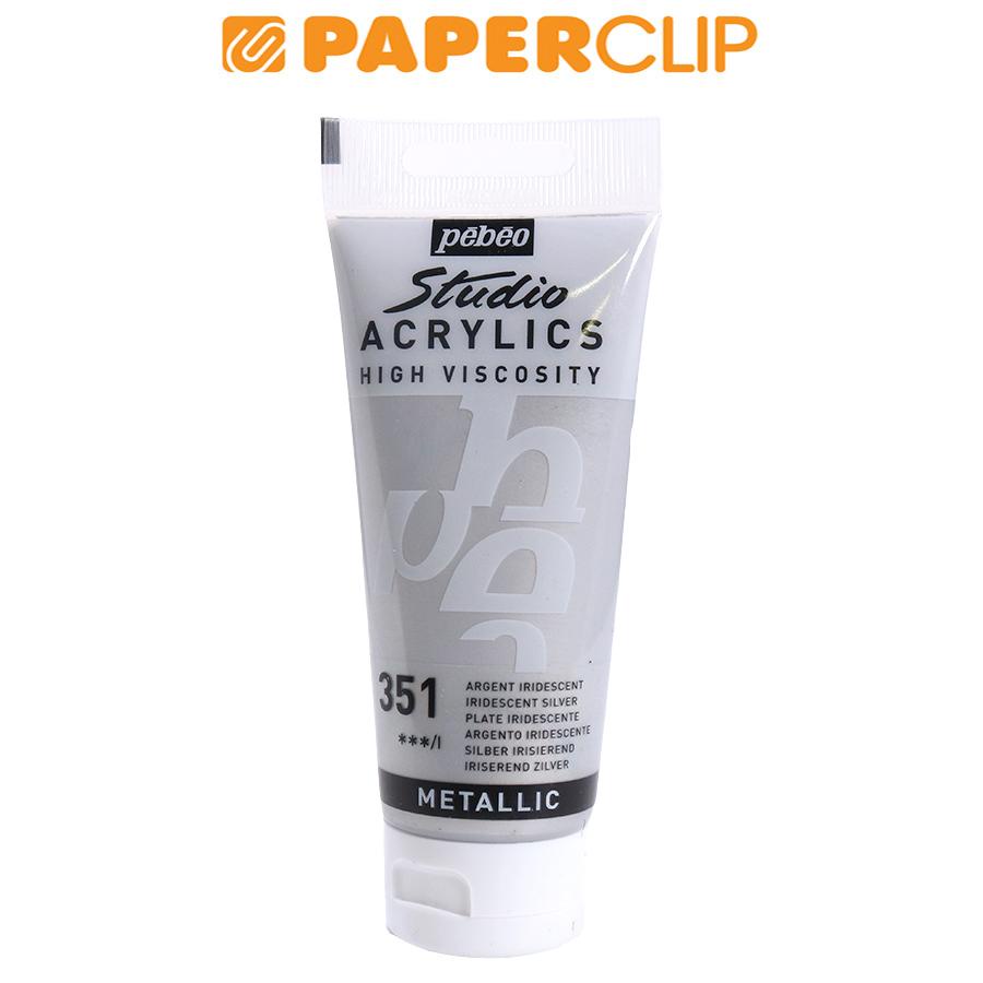 

CAT ACRYLIC PEBEO IRIDESCENT SILVER SI832-351 100ML