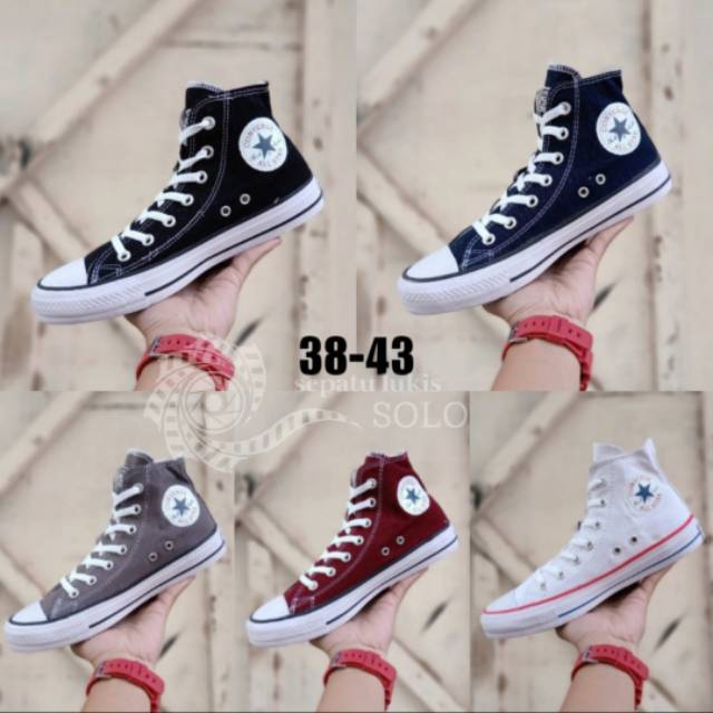 Sepatu HIGH Converse Tinggi Allstar Grosir