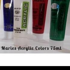 

cat acrylic maries 75ml/Maries acrylic colour - Hitam