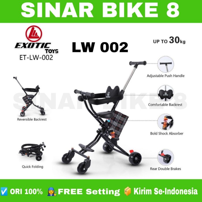 Kereta Dorong Magic Stoller Exotic LW 002 Per dan LW 201 Stoller Baby