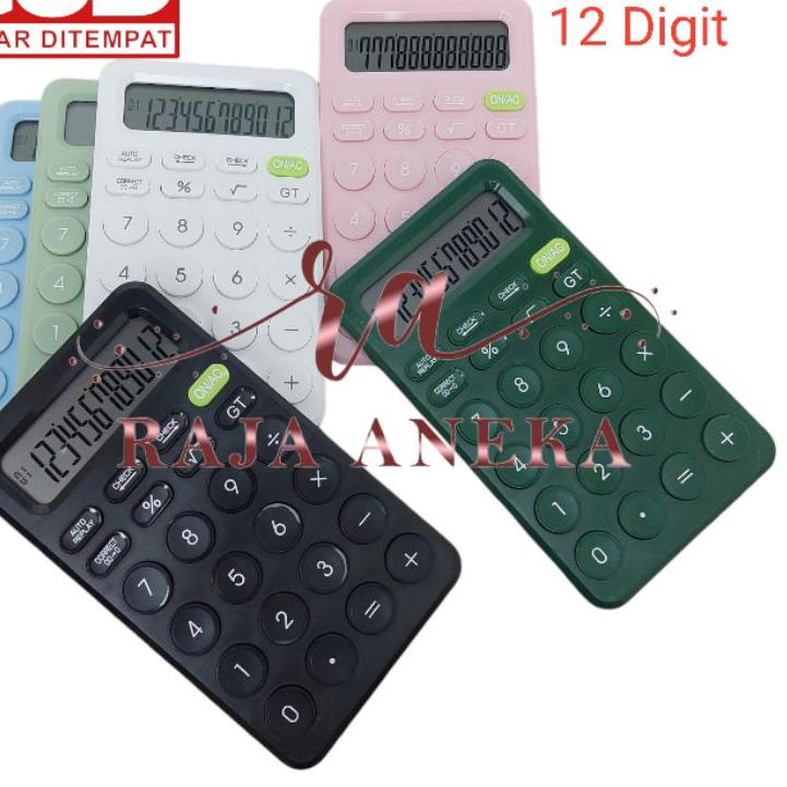 

Model baru - Kalkulator Citizen Calculator CT 6112 CT6112 CT-6112 Warna Menarik
