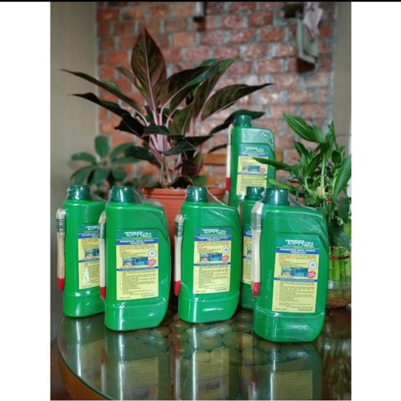 Topron Clean Power Pembersih Kerak Kamar Mandi Ukuran 1 Liter Gratis Kuas [ Instant &amp; Sameday ]