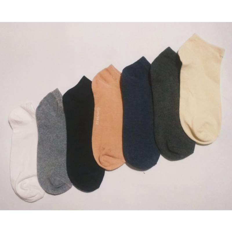 KAOS KAKI PENDEK POLOS SEMATA KAKI/ANKLE SHOCKS/SHORT SHOCKS PRIA/WANITA