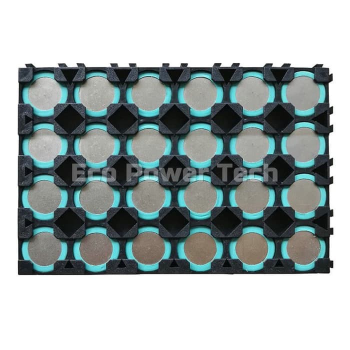 Tempat Baterai 18650 4x6 Holder Spacer Powerwall DIY Power Cell 6x4