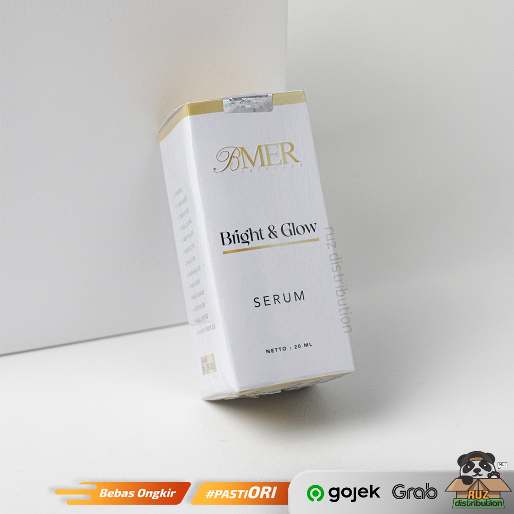 BMER Skincare Bright &amp; Glow Serum Skin Care Mencerahkan Wajah Glowing