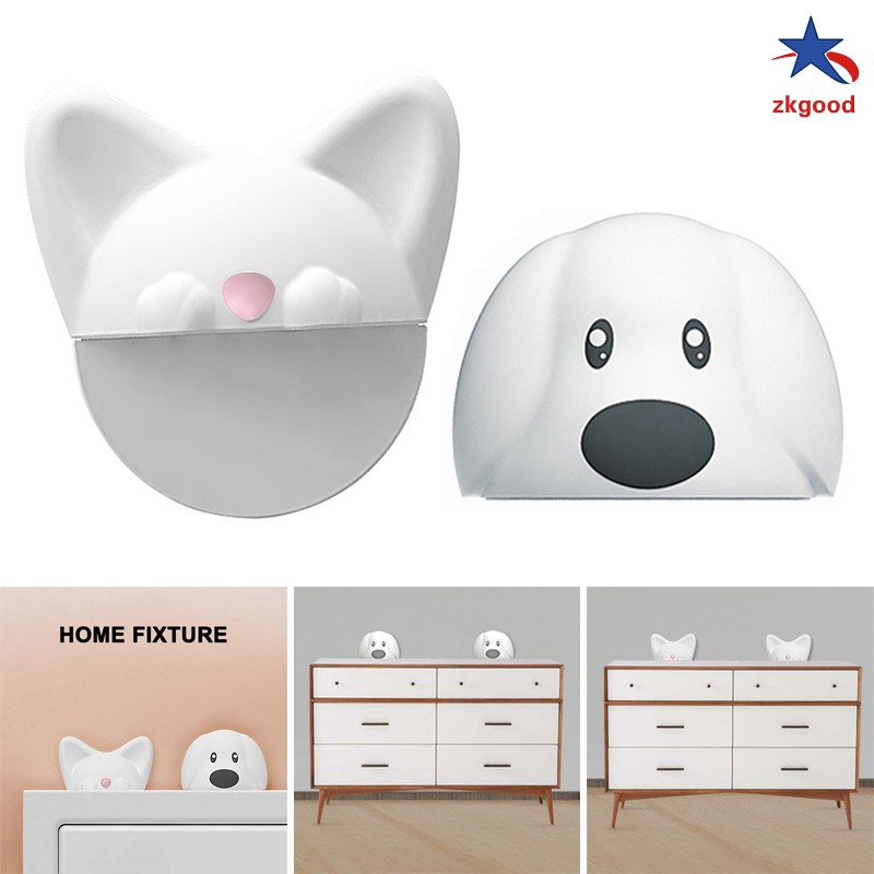 Child Safety Cabinet Locks Wall Anchor Cartoon Shape Anti Tilt Furniture Fixture Shopee Indonesia