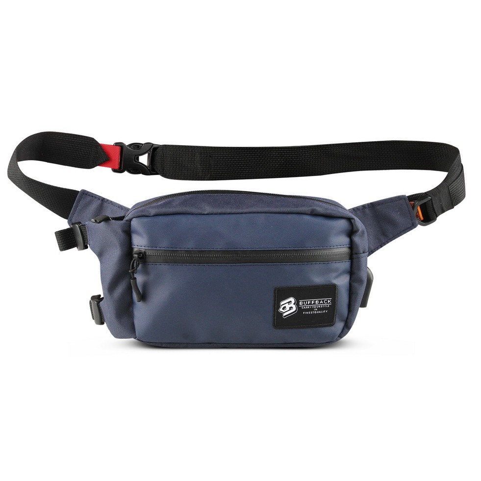 Waistbag Waterproof Usb Buffback Velcro.