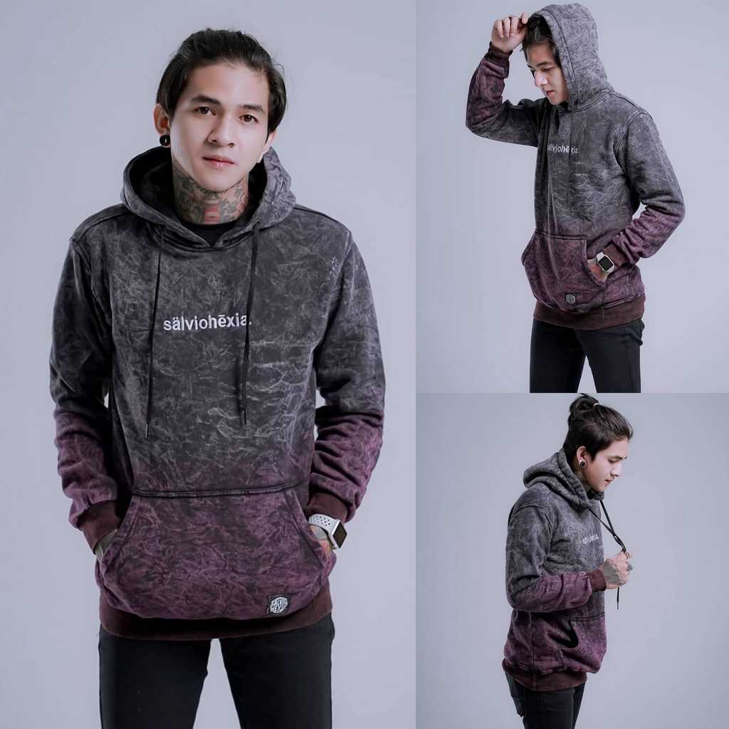 Sweater Hoodie Washing Pria dan Wanita - Jaket Sweater Hoodie Washing Original Premium Salvio Hexia