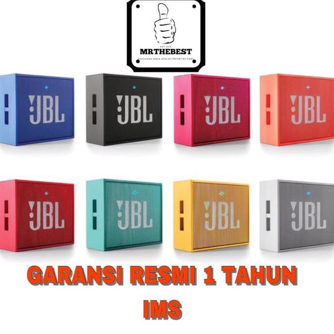 SPEAKER JBL GO WIRELESS BLUETOOTH PORTABLE ORIGINAL 100% GARANSI IMS