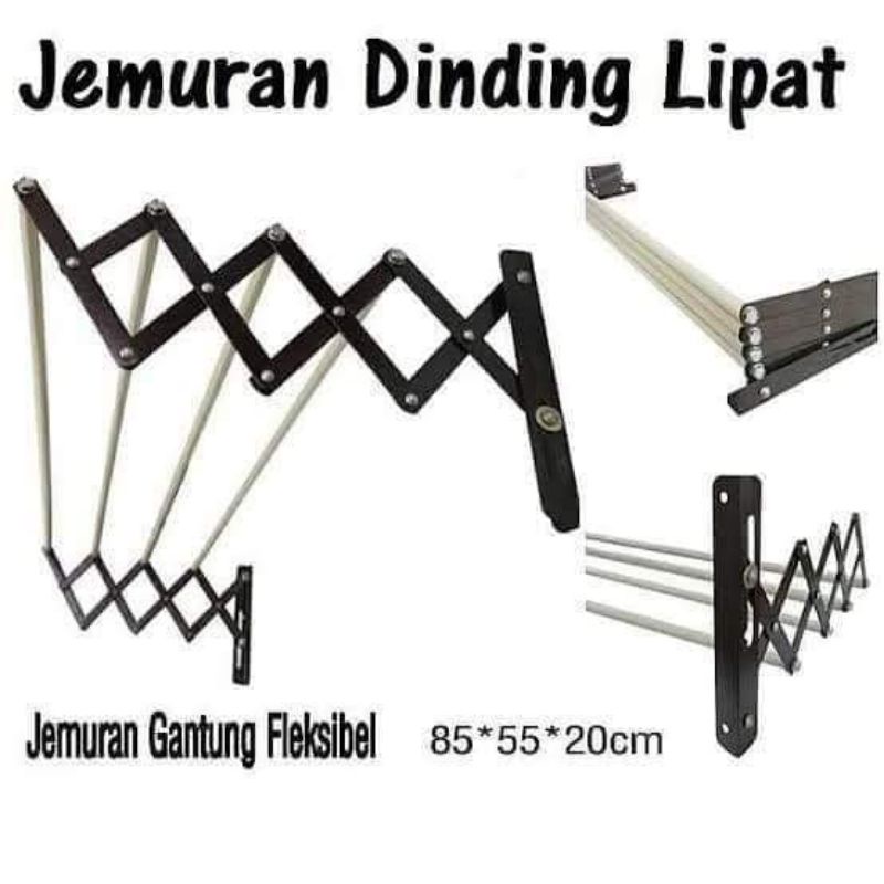 JEMURAN LIPAT DINDING